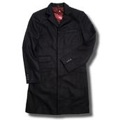 View Item New Merc Mod Skin Wool Retro Overcoat Navy